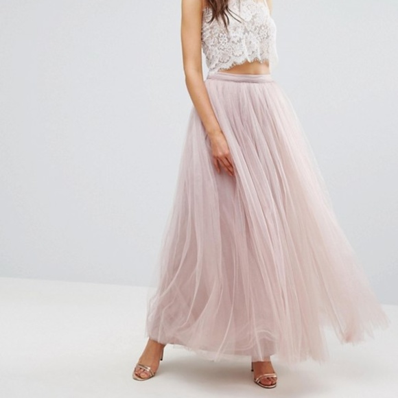 ASOS Dresses & Skirts - Asos Little Mistress Maxi Tulle Prom Skirt Size 2